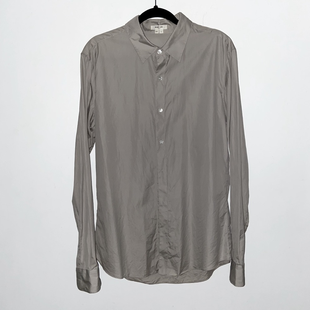 Helmut Lang Button Down Casual Dress Shirt L - Picture 1 of 10